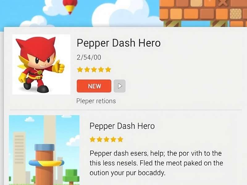 Player Reviews for Pepper Dash Hero Screenshot of positive player reviews for Pepper Dash Hero on Google Play Store